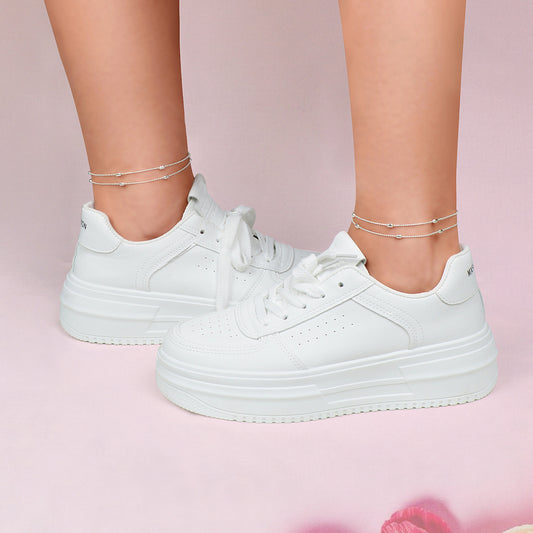 2pcs Double layer Chain Beach Anklets Valentine's Matching Couple Best Friends