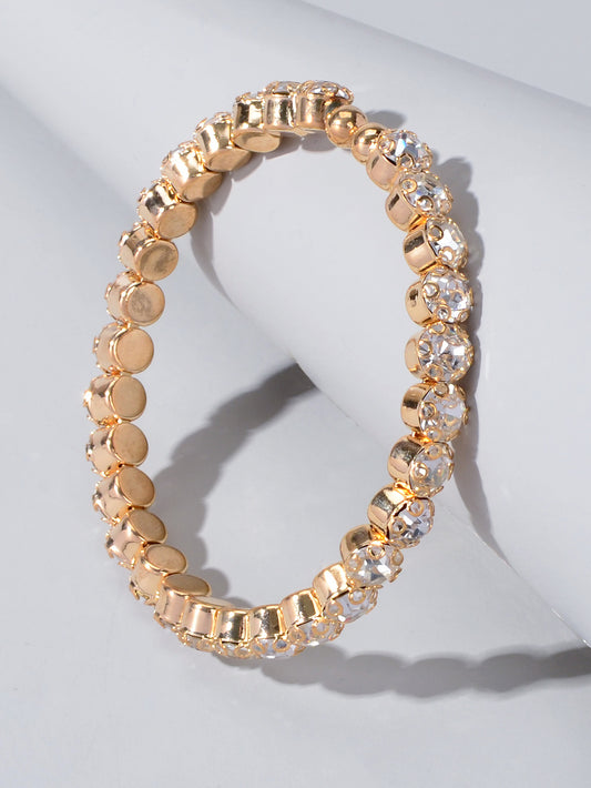 Textured Jewellery Faux Cubic Zirconia Classic Tennis Bracelet Nice Collection