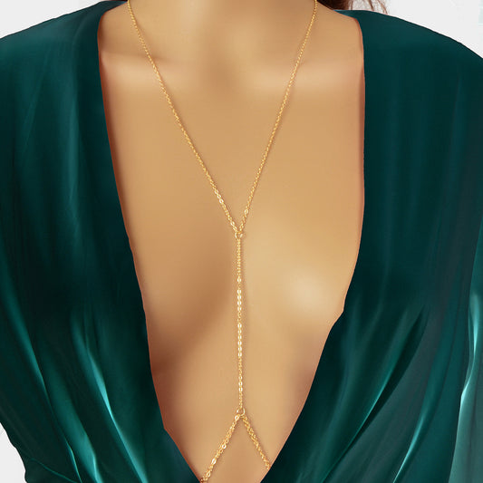 Sexy Layered Body Chain Gold Body Belly Chain Beach Party Body Jewelry for Women