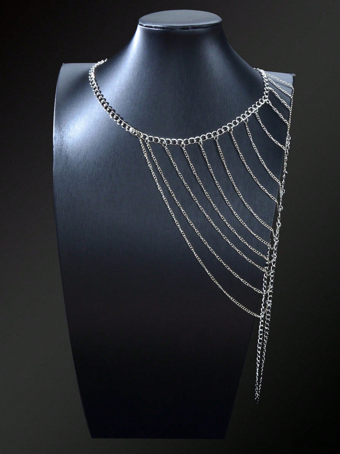 Boho Tassel Chain Necklace Shoulder Body Jewelry Trendy Statement Piece