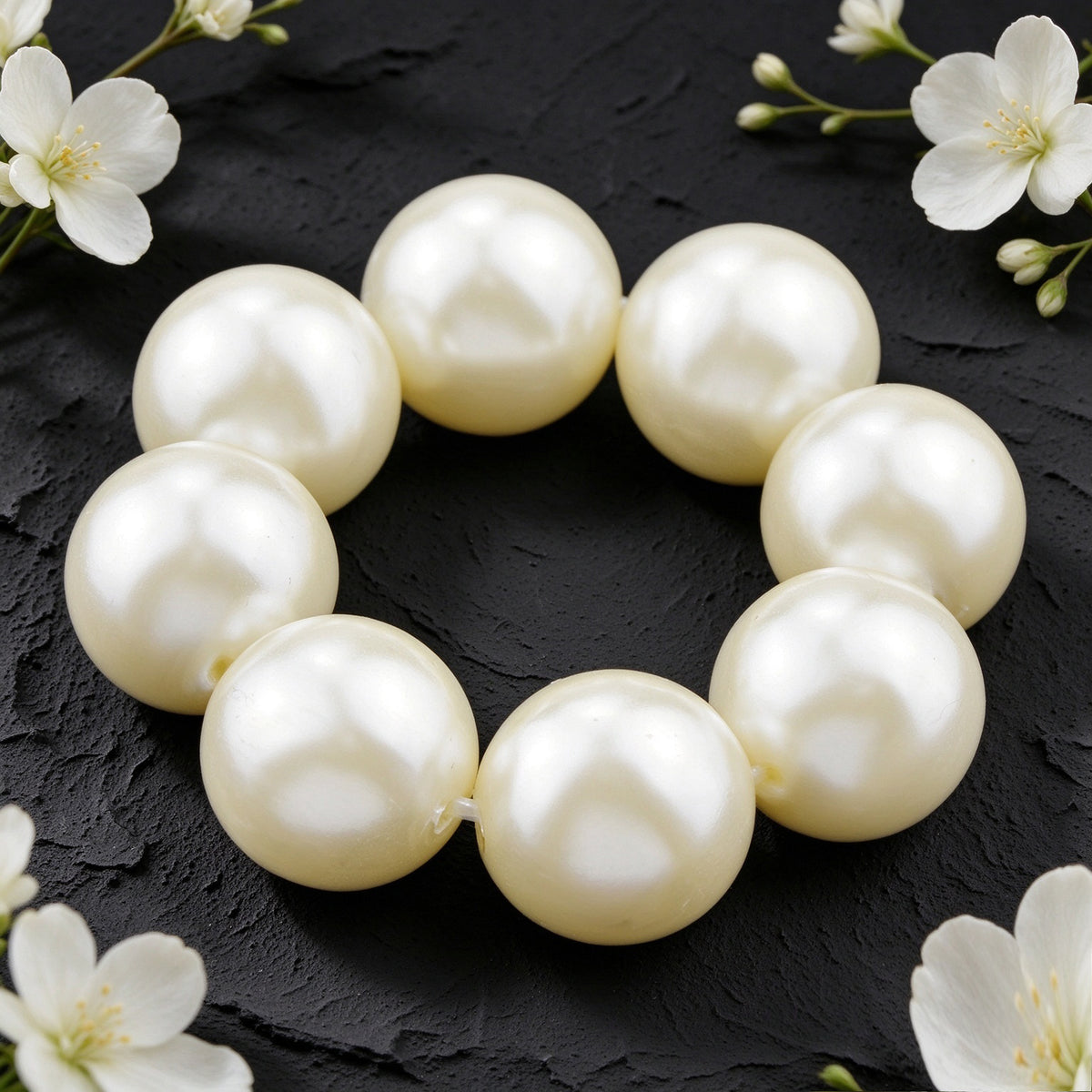 Elegant Faux Pearl Elastic Hair Band Party Wedding Bridesmaid Hair Accessories