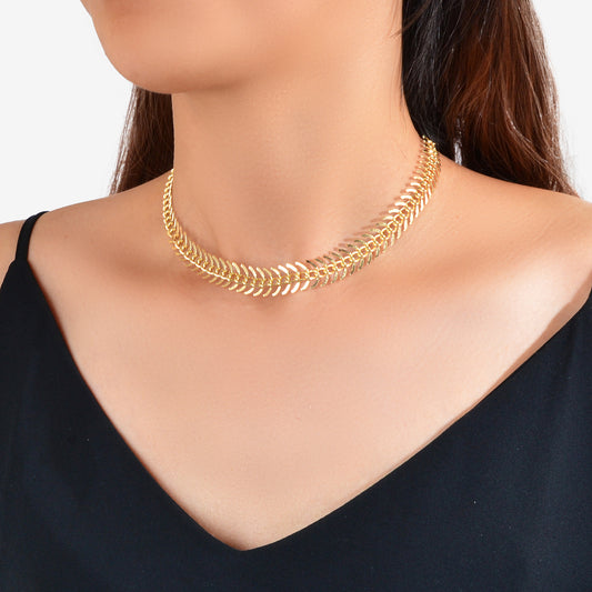 Timeless Stunning Choker Classic Curb Chain Short Necklace Elegant Jewelry Gift