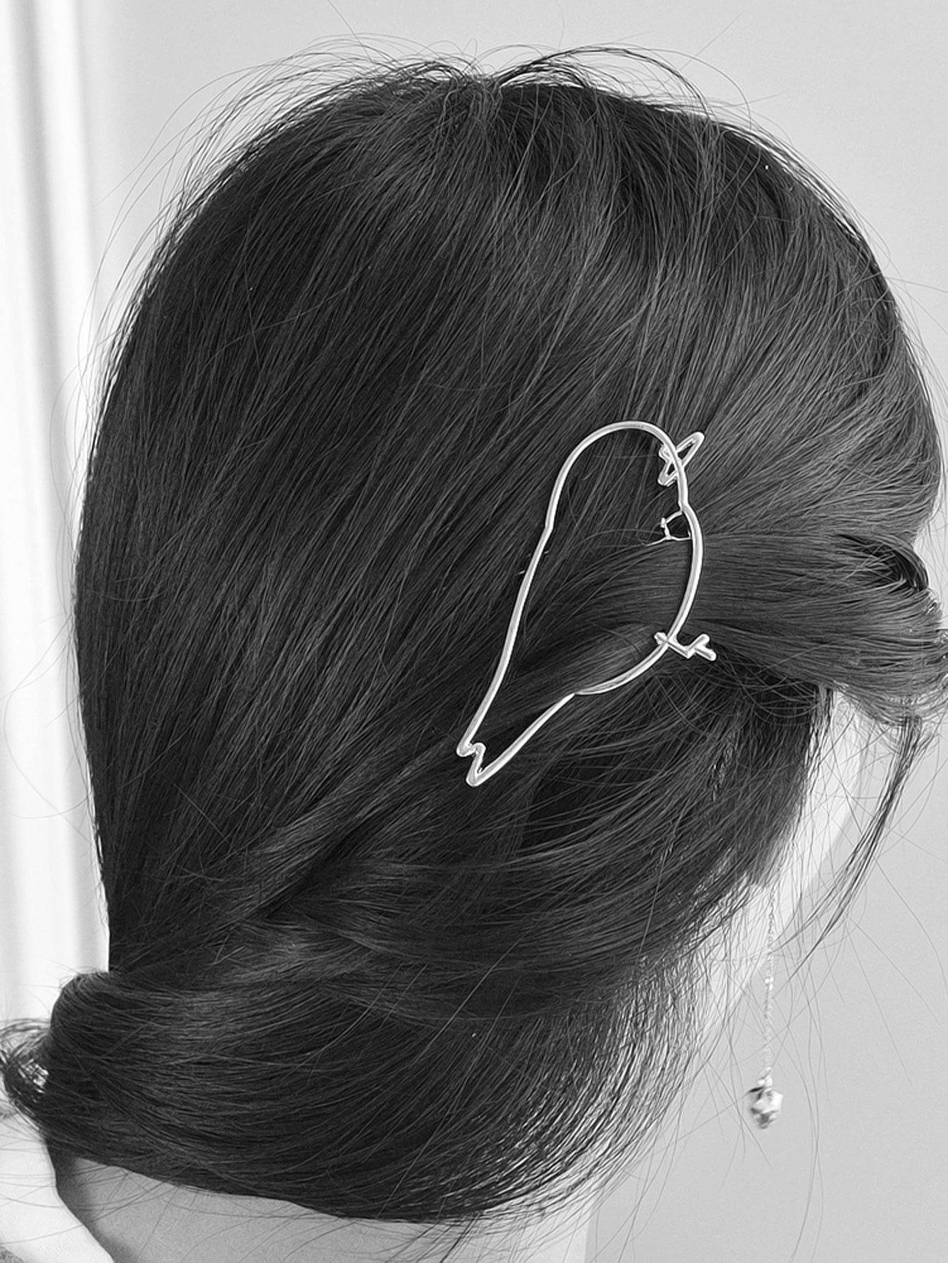 Hair Accessories Minimalist Hairpin Metal Bird Hairgrips Hair Clips