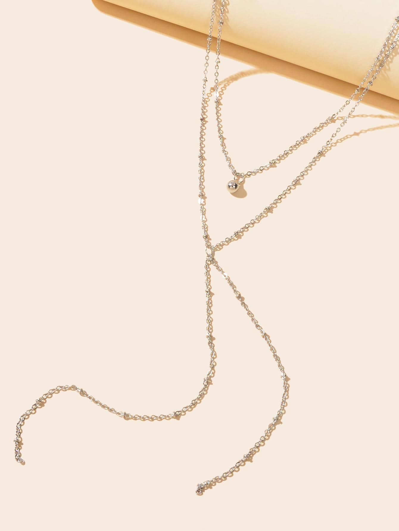 Gold Jewellery Gifts Boho Chic Layering Chain Y Shape Long Lariat Charm Necklace