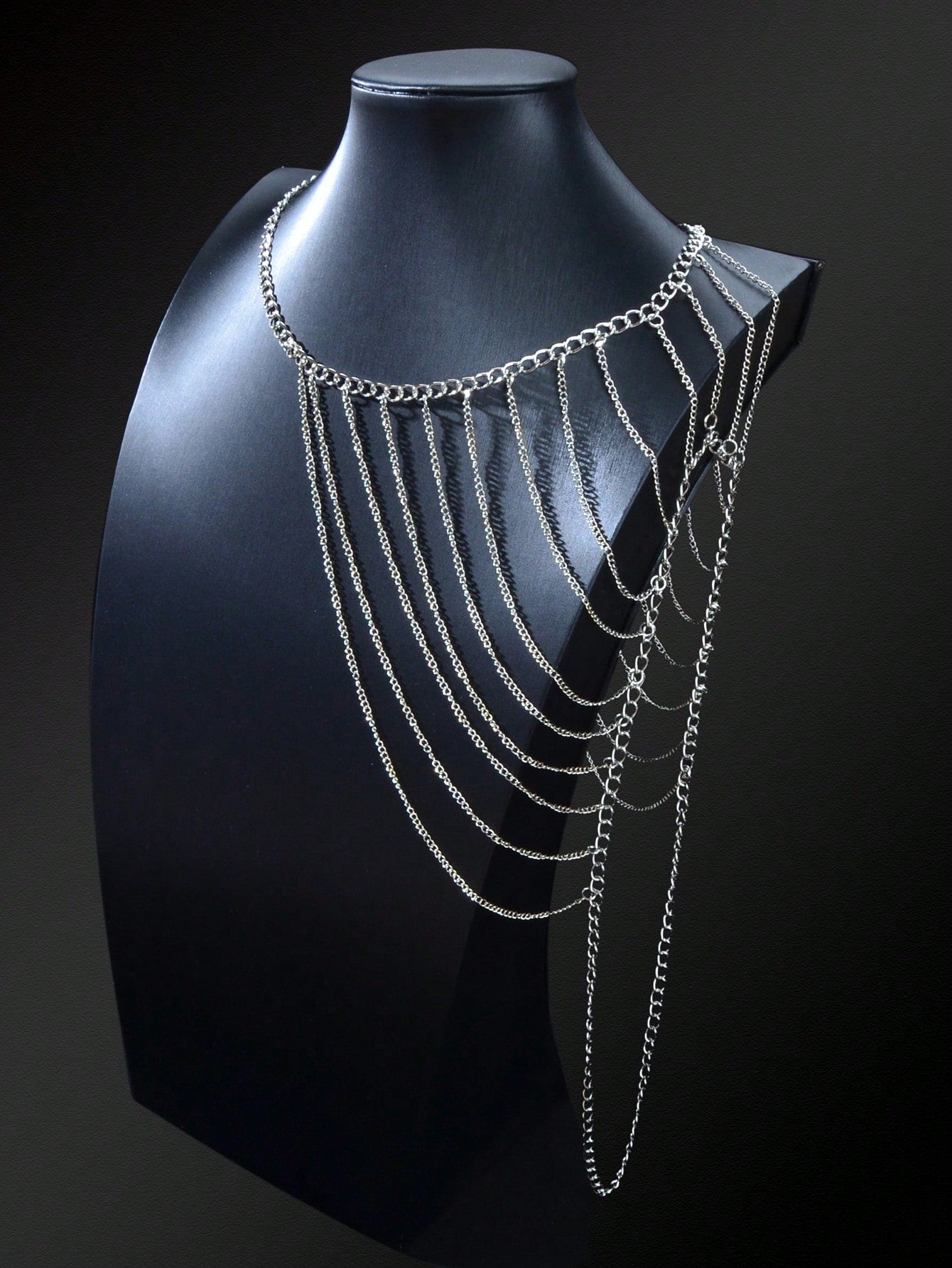 Boho Tassel Chain Necklace Shoulder Body Jewelry Trendy Statement Piece