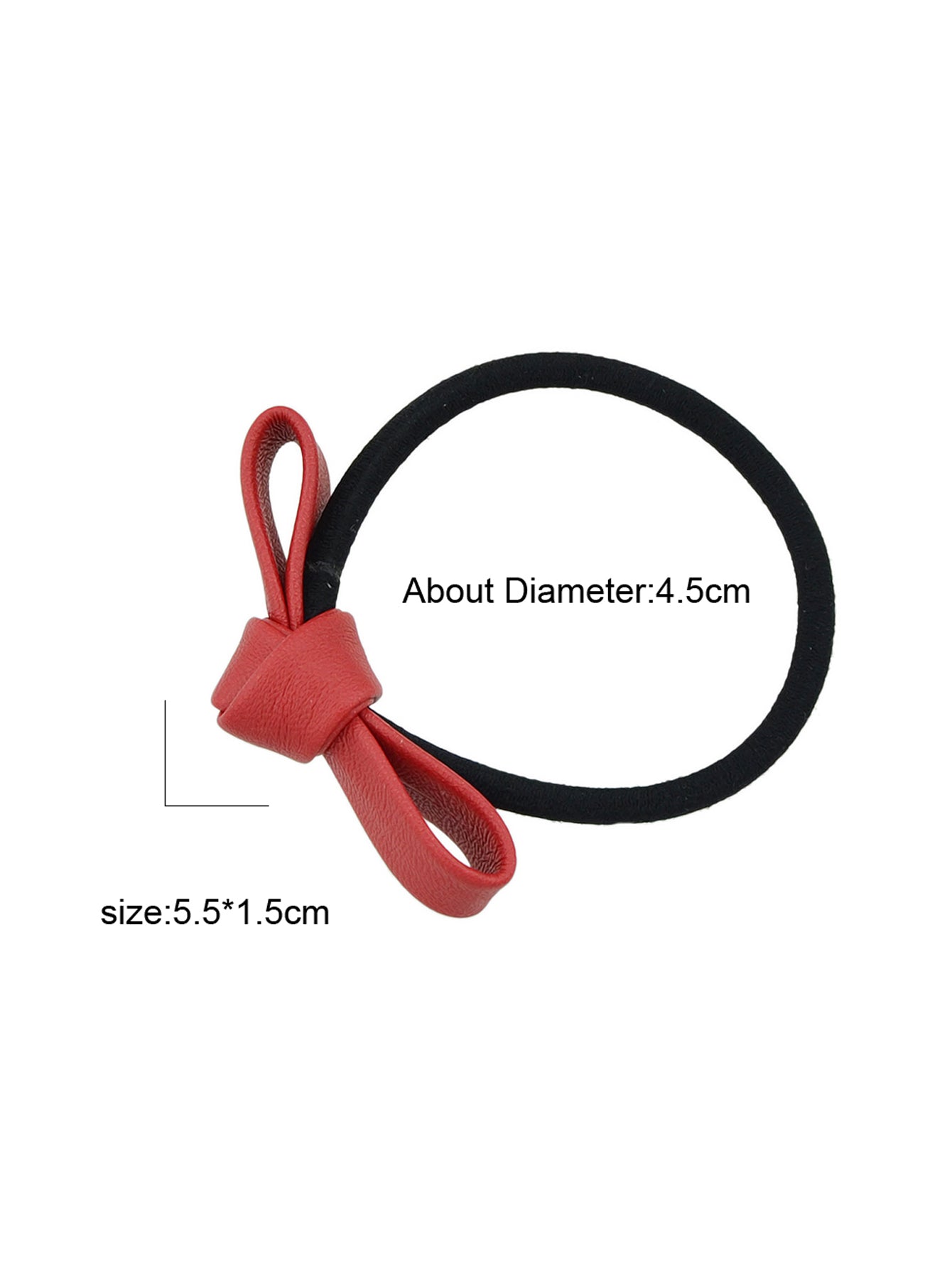 Hair Jewellery Black Elastic Rope Candy Color Bowknot Hair Ties Hair Accessories