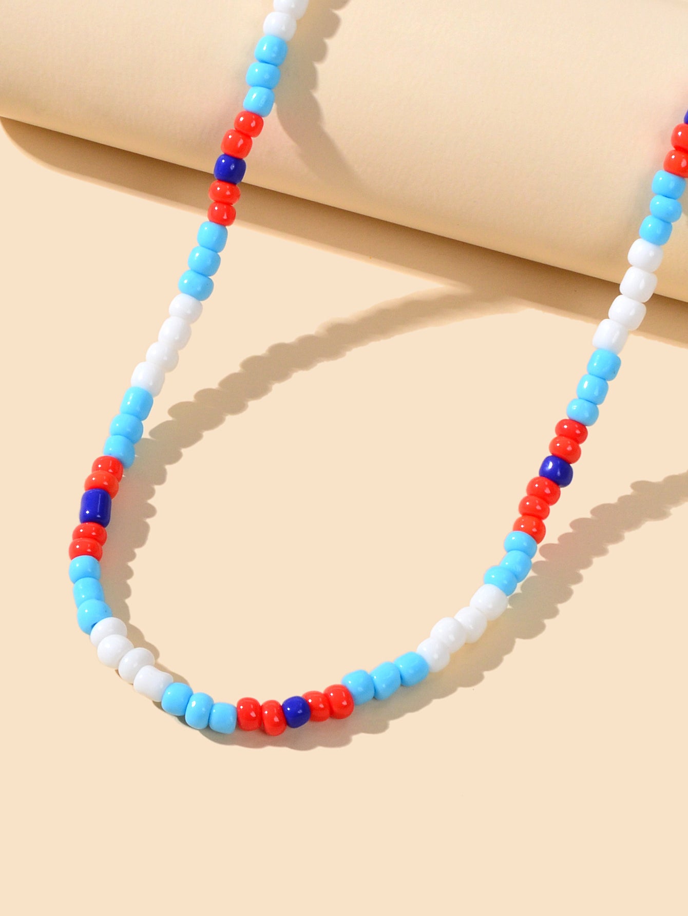 Ethnic Traditional Handmade Colourful Seed Beads Bohemian Collar Necklace Gift