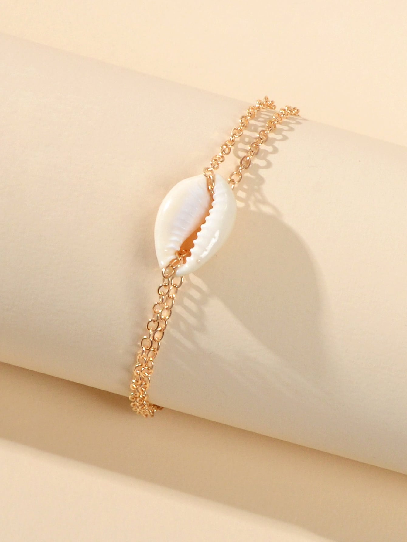 Barefoot Sandals Ankle Boho Chic Chain Beads Shell Anklet Bracelet Beach Jewelry