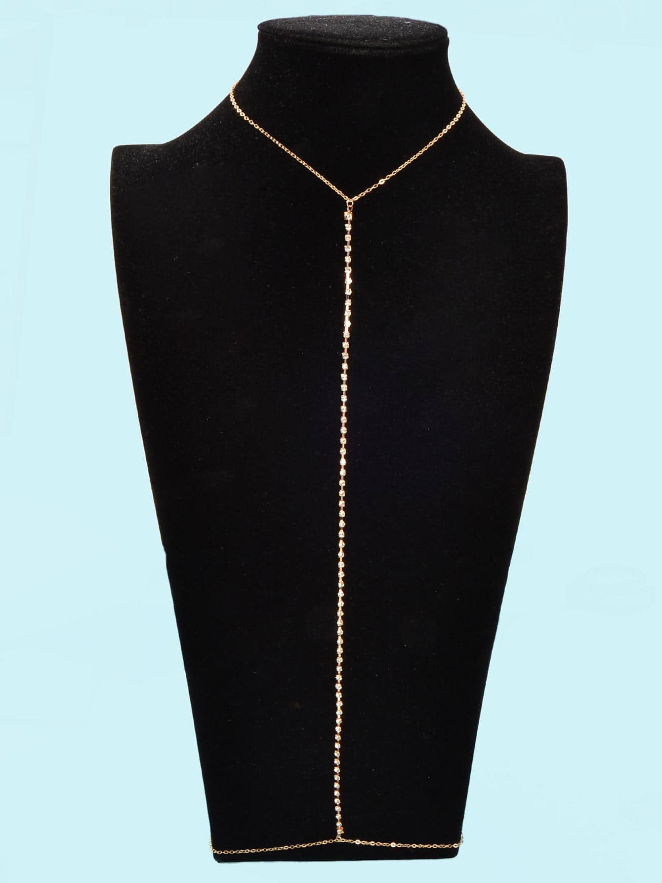 Dazzling Full Diamond Body Chain Sparkle Shine Body Jewelry