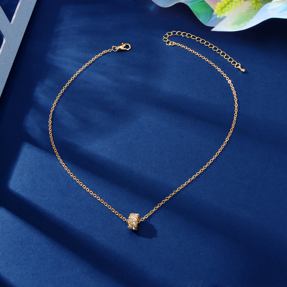 Sparkling Geometric Pendant Necklace Simple Jewellery Birthday Anniversary Gift