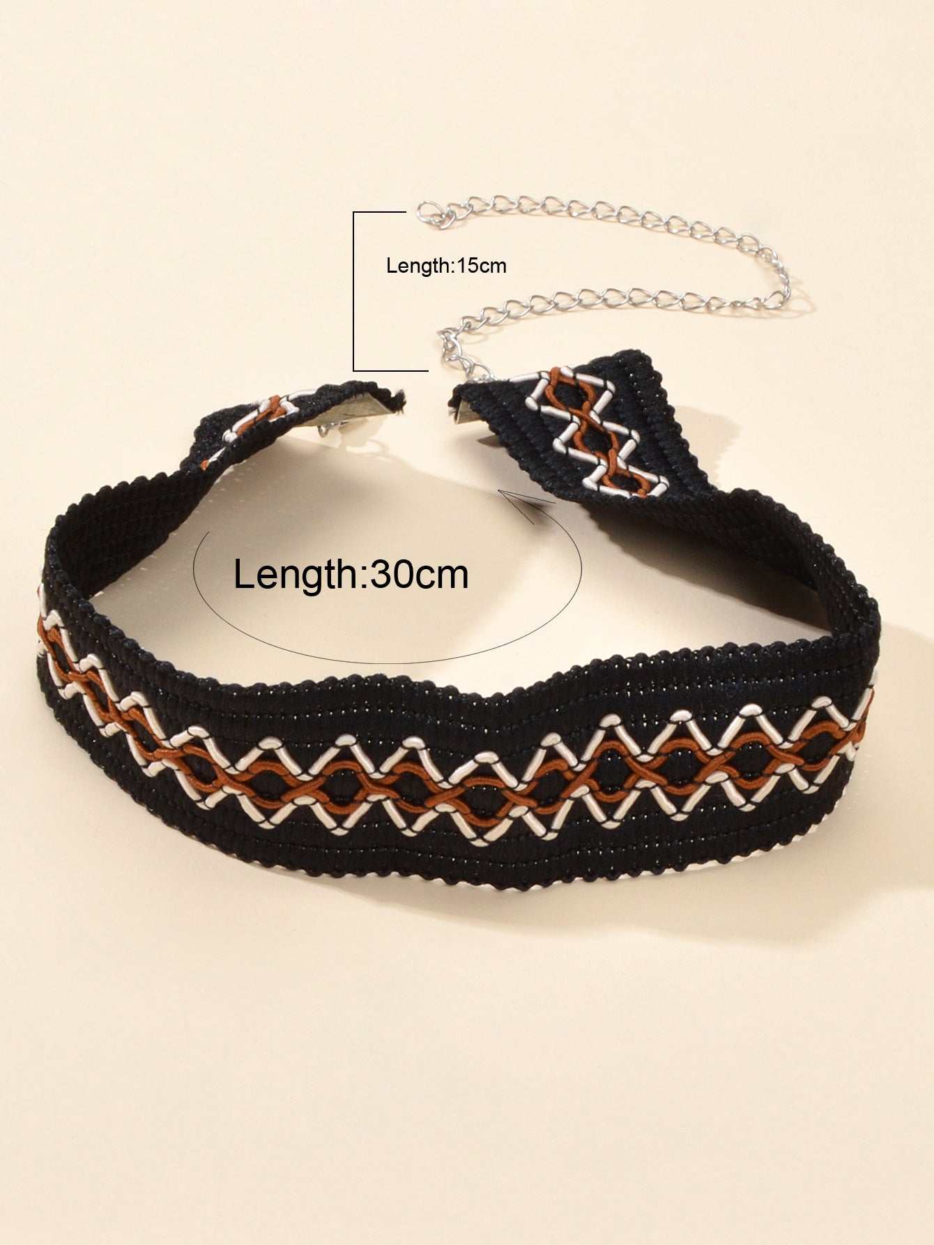 Gothic Punk 90s Geometric Black Tattoo Choker Necklace Grunge Women Collar Gift