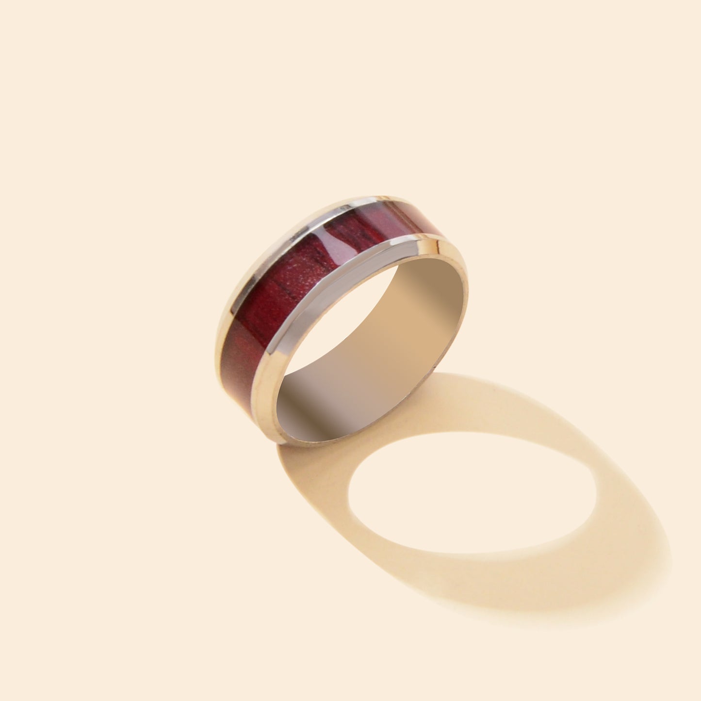 Winered Basic Promise Plain Finger Ring Women Anniversary Band Comfort Fit