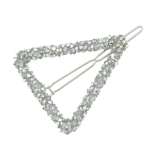 Rhinestone Triangle Hairgrips Wedding Party Hair Clips Hair Barrettes Accessory