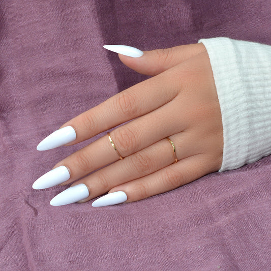 2 pcs Gold Silver Metal Multiple Minimalist Stackable Knuckle Midi Rings Set