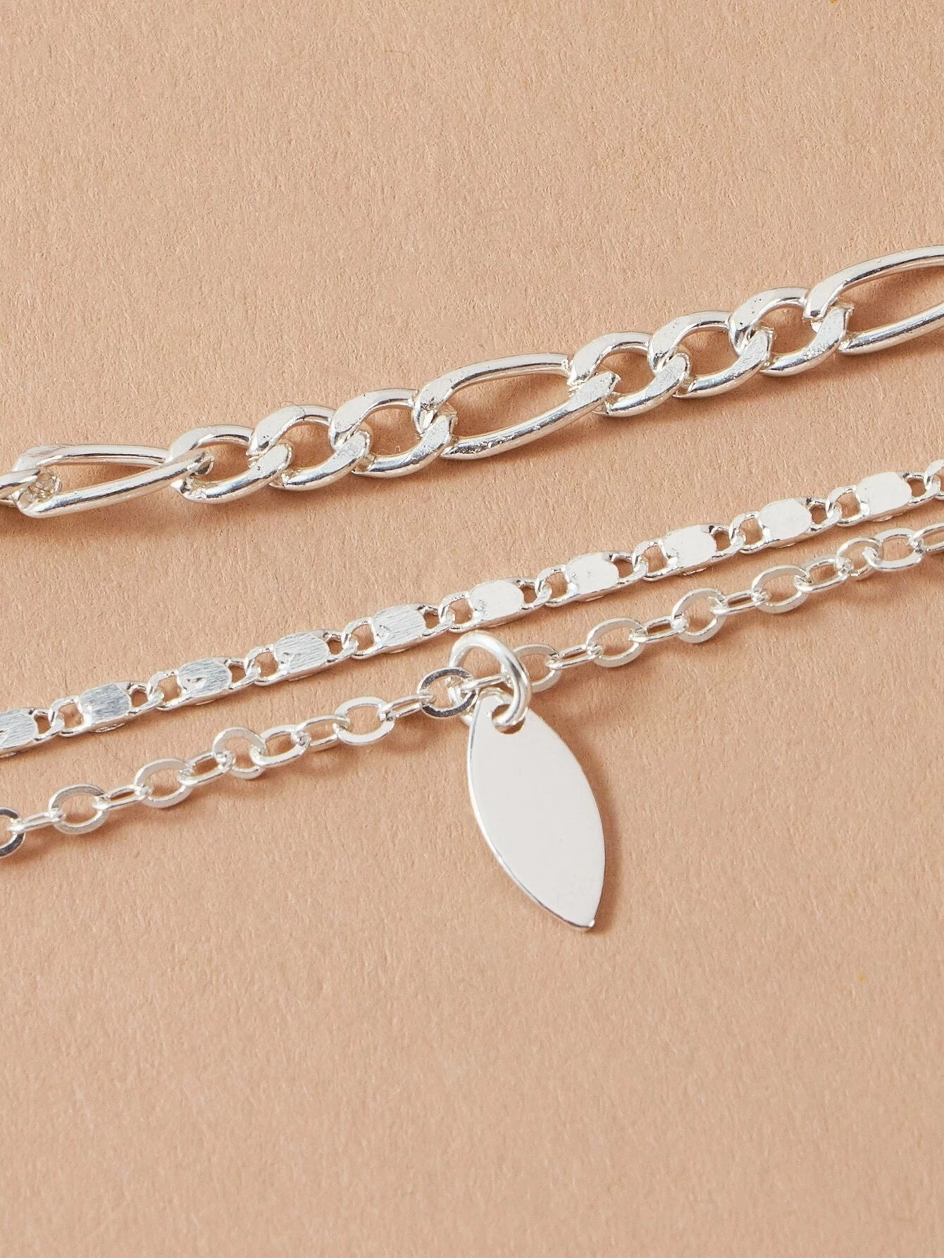 3pcs Boho Multi-Layer Choker Collar Drop Charm Bib Necklace Jewellery Party Gift