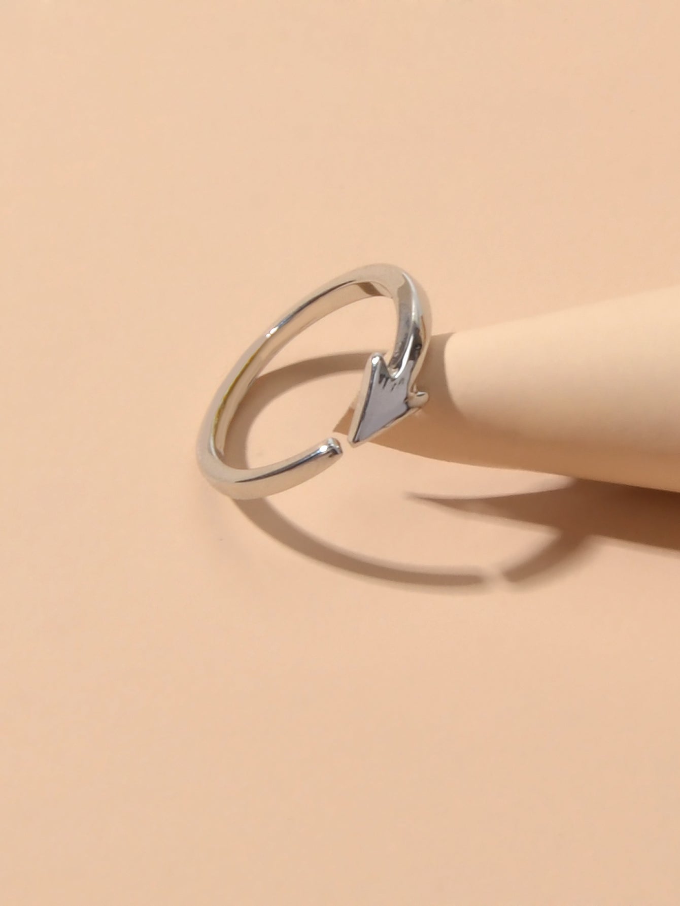Statement Minimalist Jewellery Black Gold Silver Arrow Punk Finger Knuckle Rings