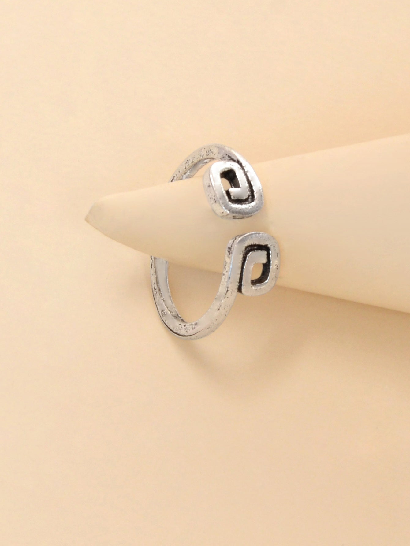 1pc American Ethnic Antique Silver Geometric Toe Ring Finger Foot Jewellery Gift