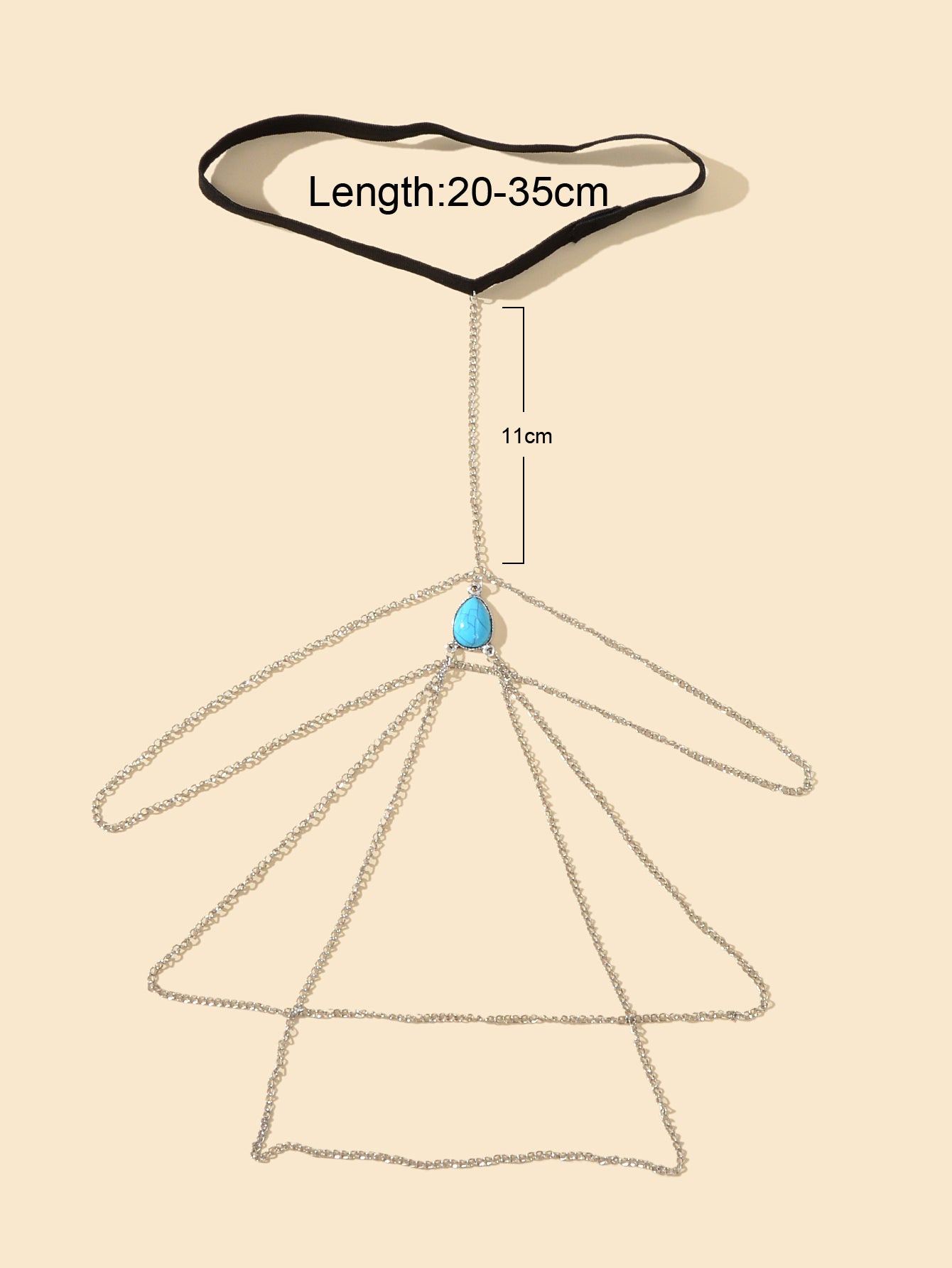 Bohemian Summer Sexy Beach Multilayer Leg Chain Women Body Jewellery Thigh Chain