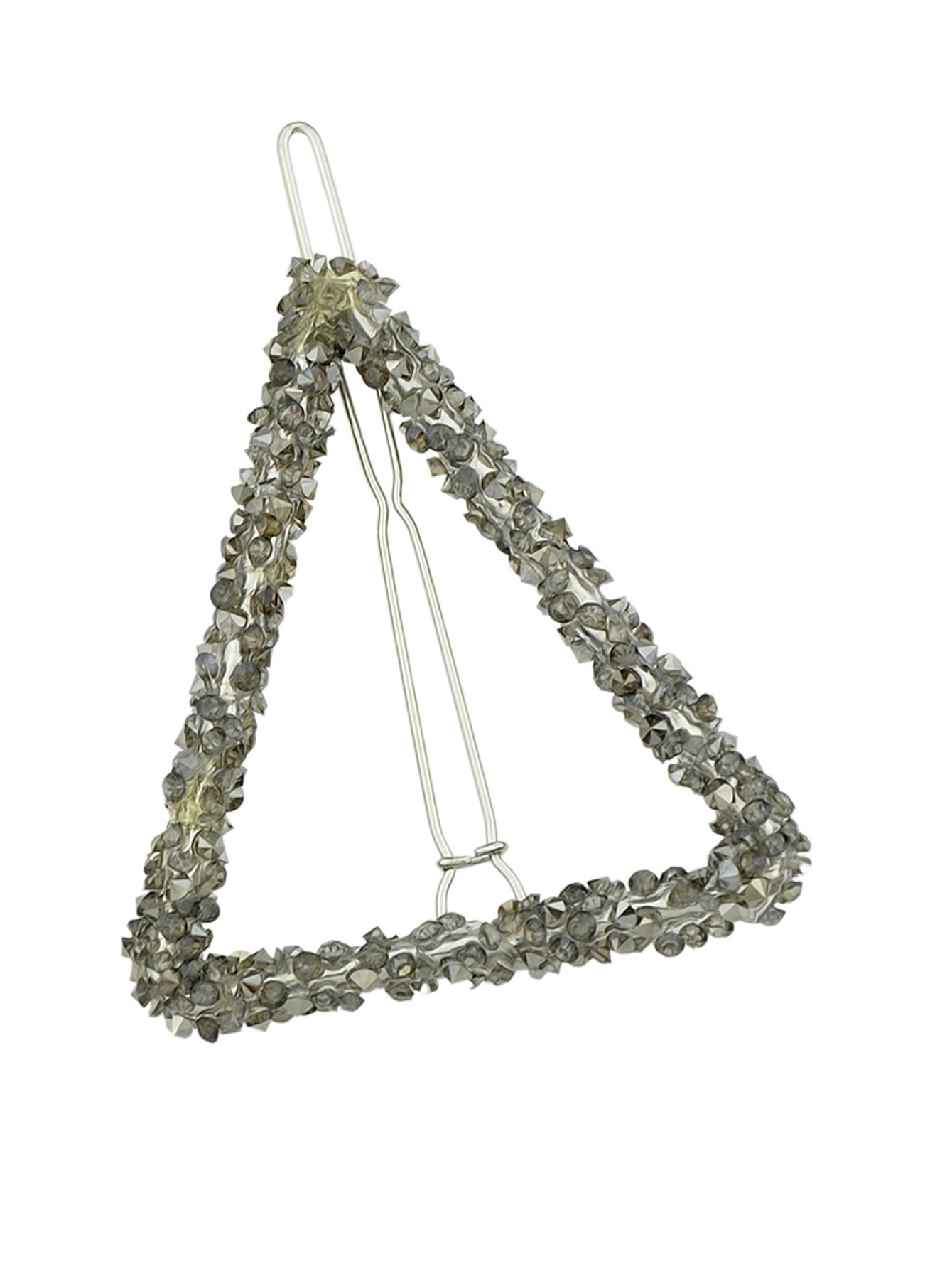 Rhinestone Triangle Hairgrips Wedding Party Hair Clips Hair Barrettes Accessory