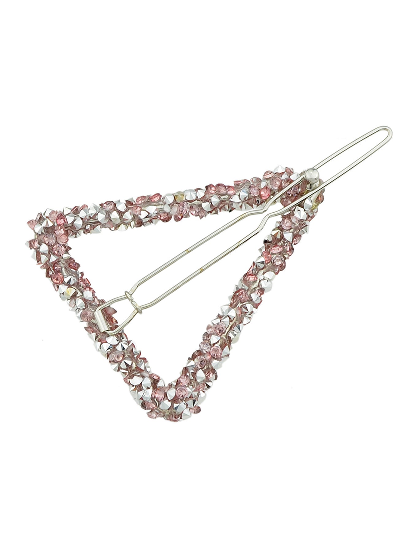 Rhinestone Triangle Hairgrips Wedding Party Hair Clips Hair Barrettes Accessory
