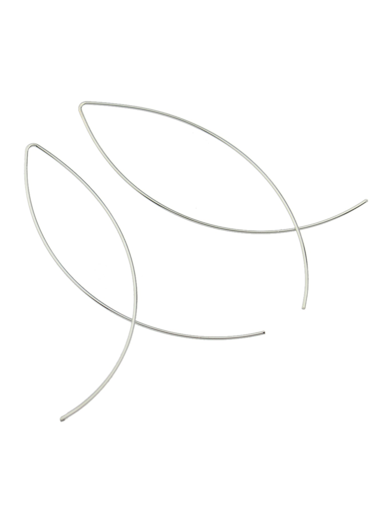 Statement Gold Silver Black Metal Cross Minimalist Hoop Earrings for Women Party