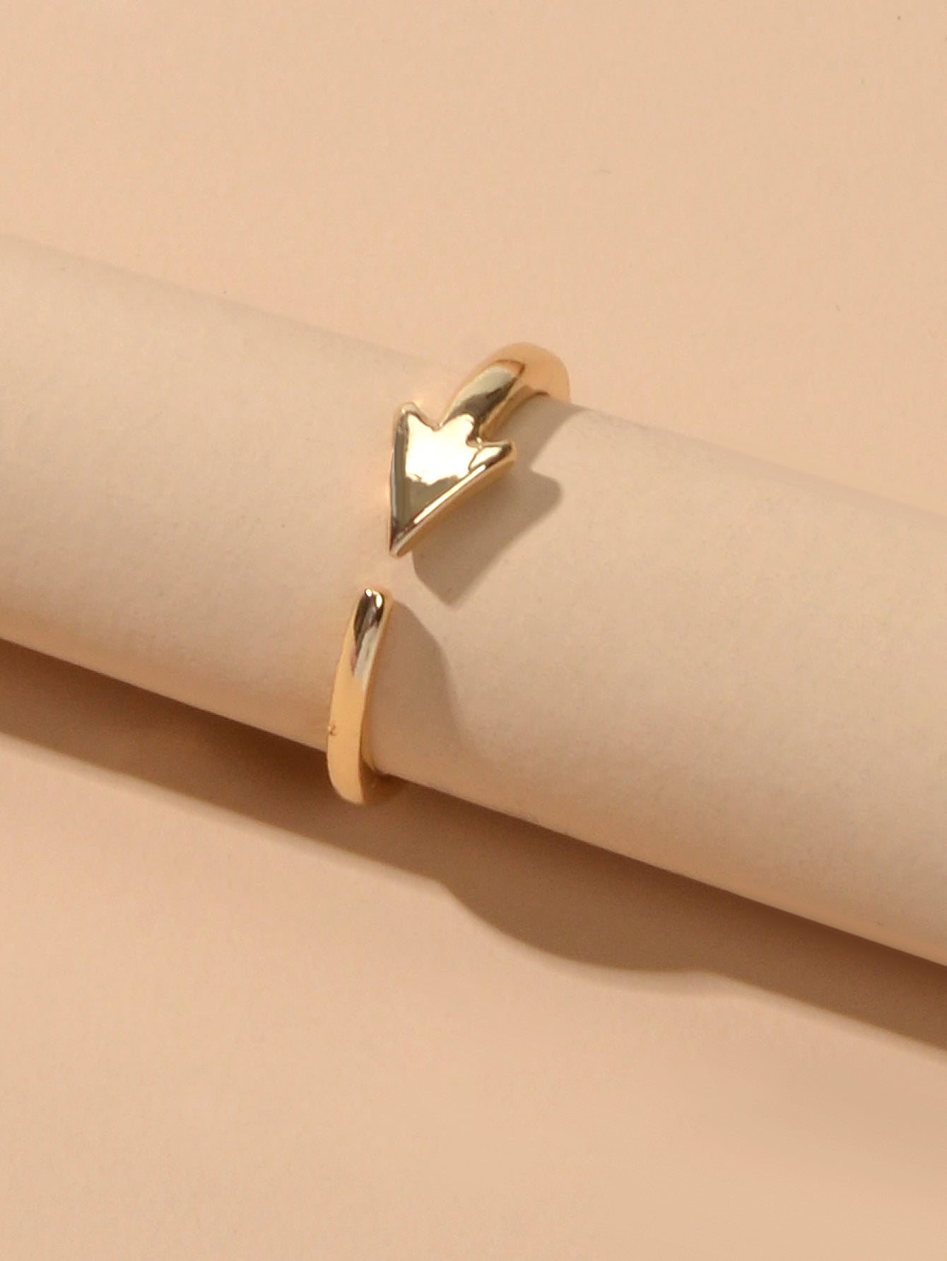 Statement Minimalist Jewellery Black Gold Silver Arrow Punk Finger Knuckle Rings