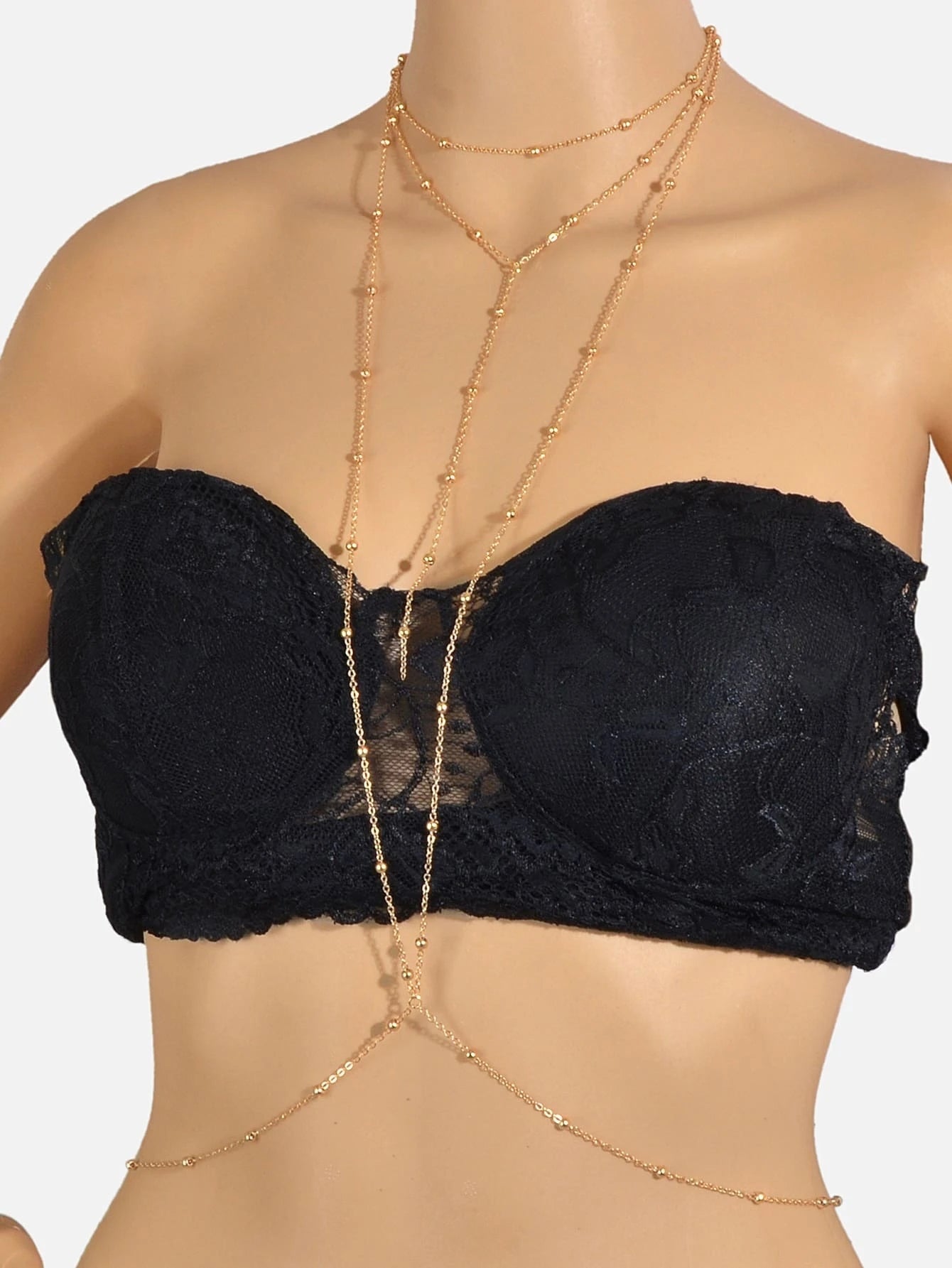 Tassel Body Chain Jewellery Harness Girl Bikini Stylish Fringe Belly Necklace