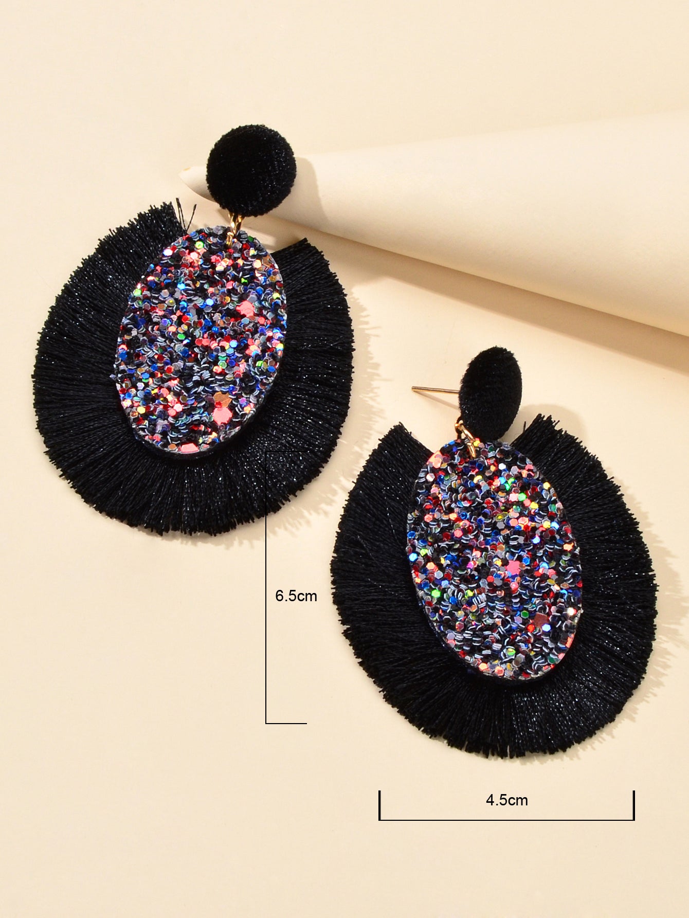 Boho Women Holiday Handmade Tassel Fringe Dangling Beach Drop Dangle Earrings