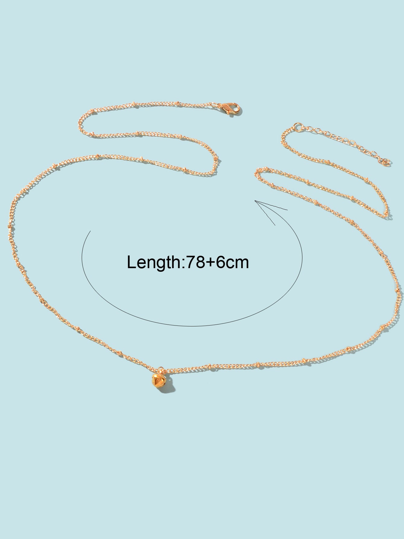 Sexy Belly Chain Gold Beach Bikini Body Chain Metal Bead Women Waist Chain Gift