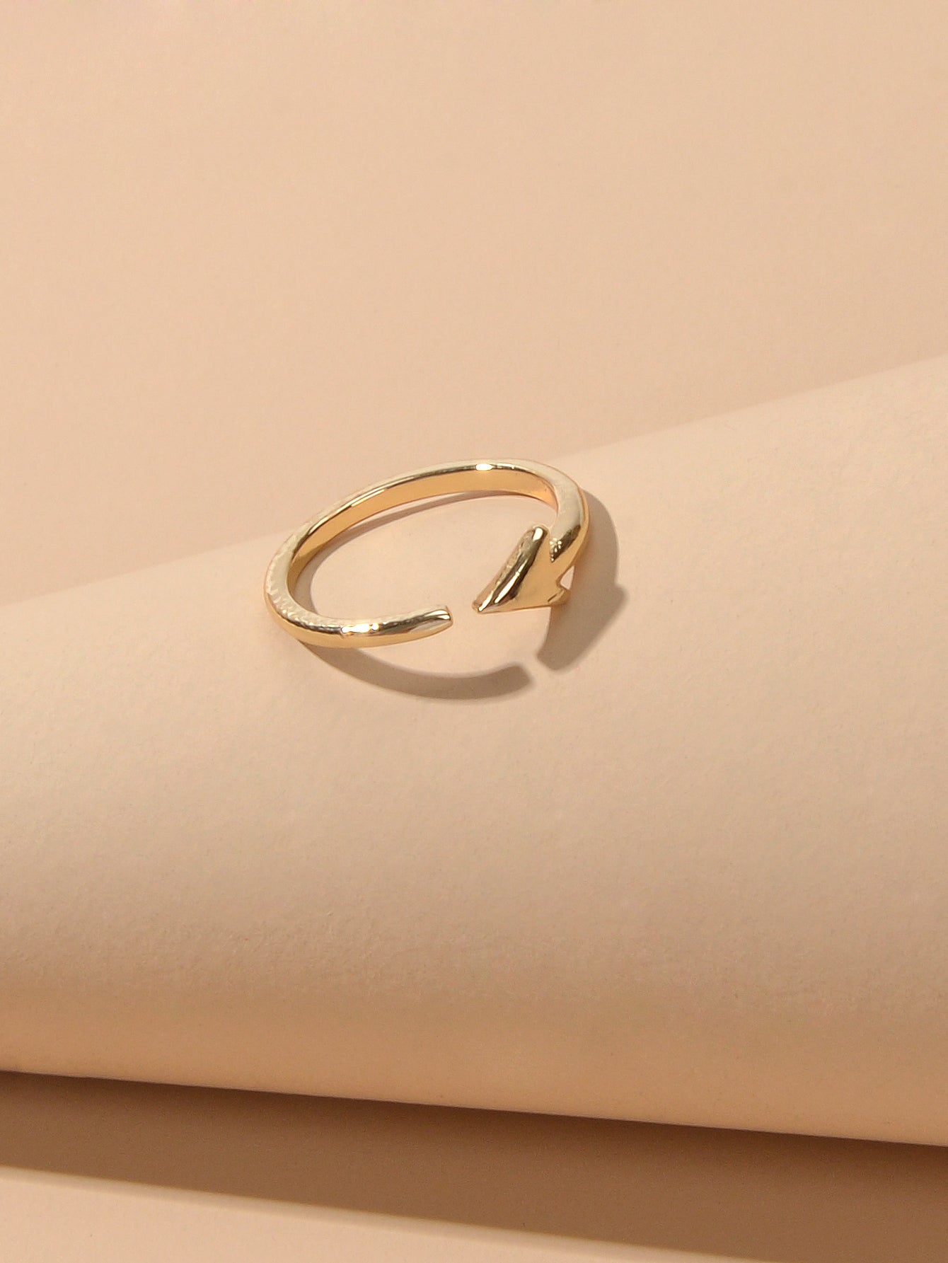Statement Minimalist Jewellery Black Gold Silver Arrow Punk Finger Knuckle Rings