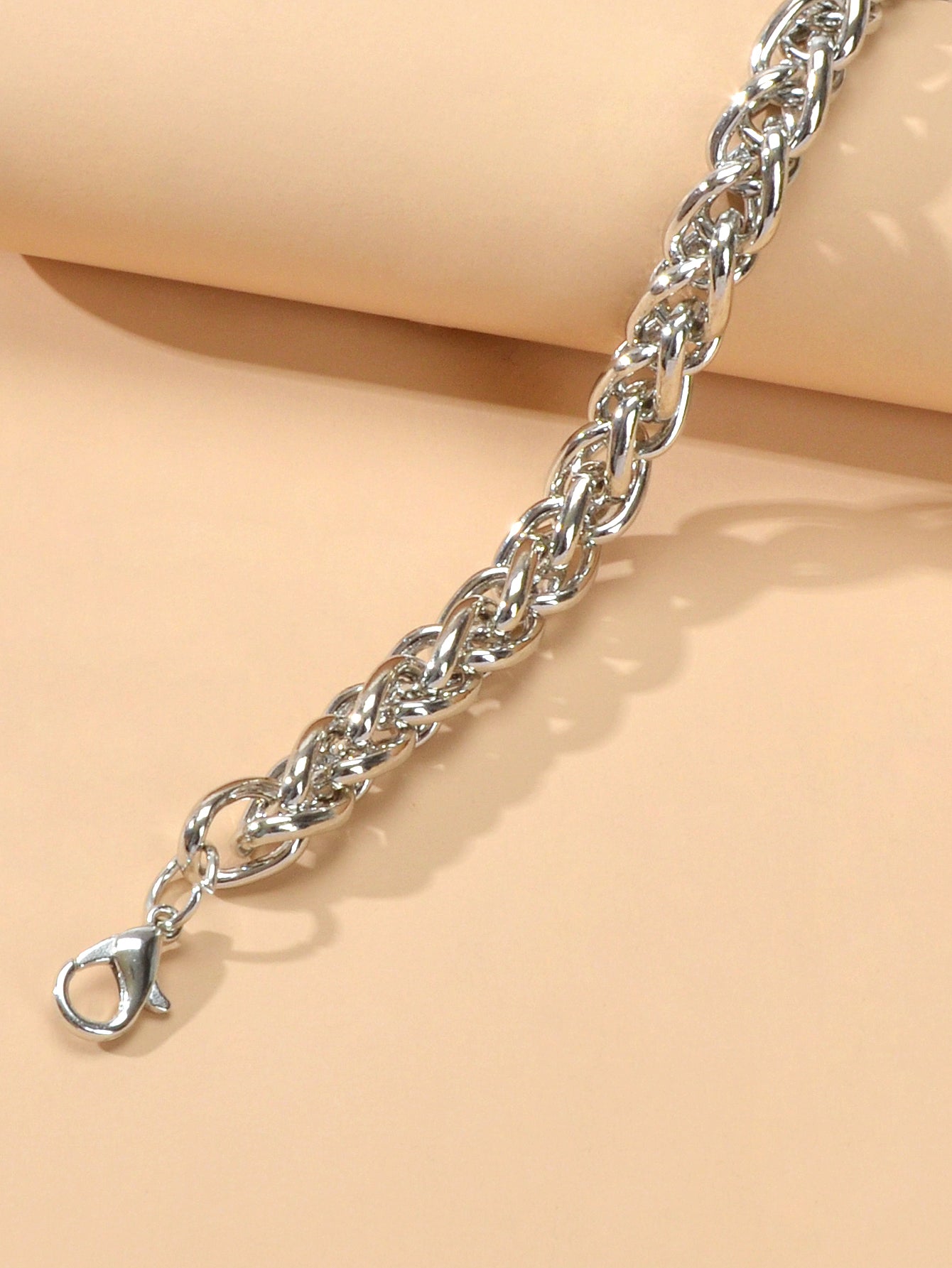 Punk Goth Hip Hop Thick Chain Stainless Steel Bracelets Jewellery Collections
