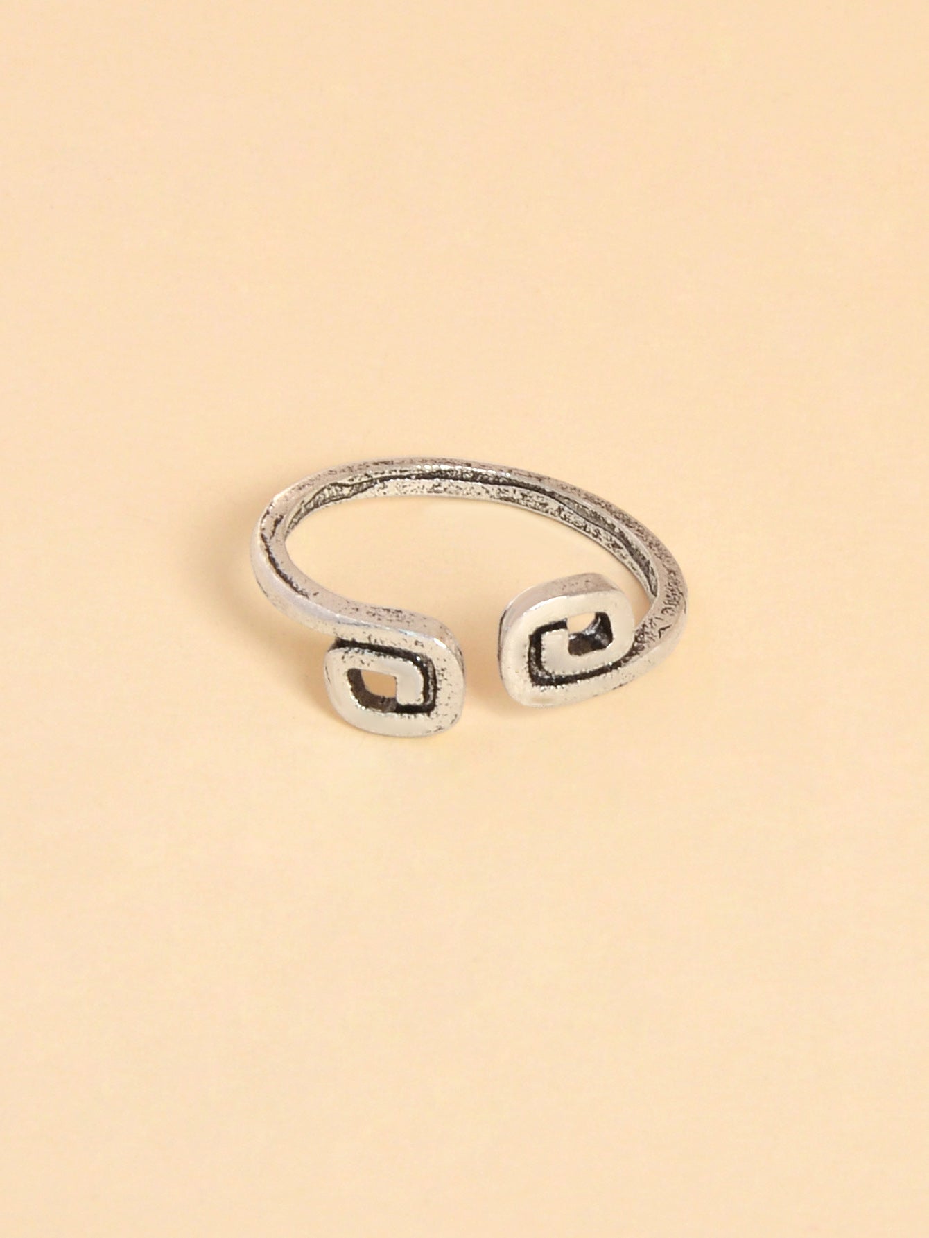 1pc American Ethnic Antique Silver Geometric Toe Ring Finger Foot Jewellery Gift