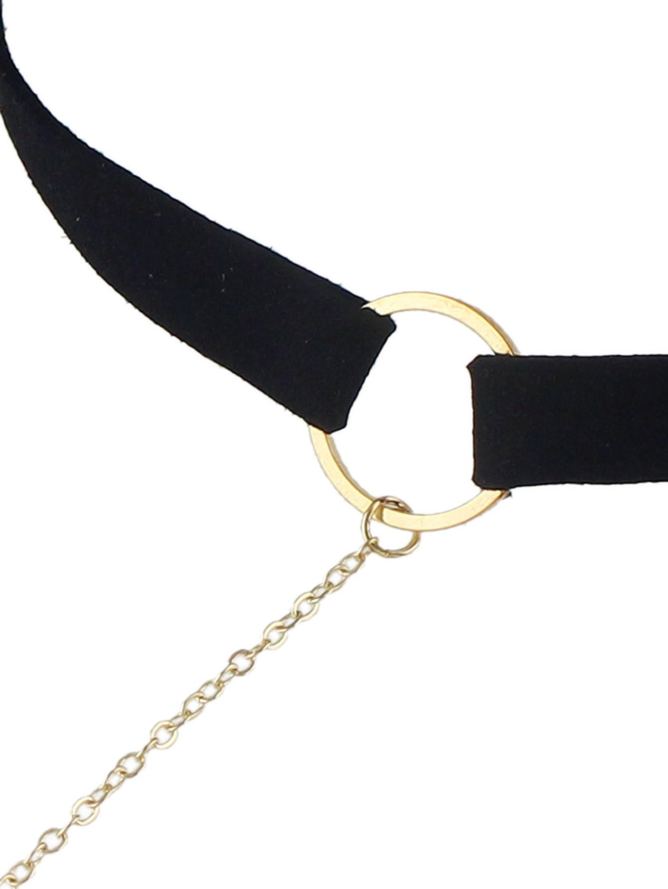 Gothic Punk 90s Black Leather Choker Bar Tattoo Choker Necklace Grunge Collar