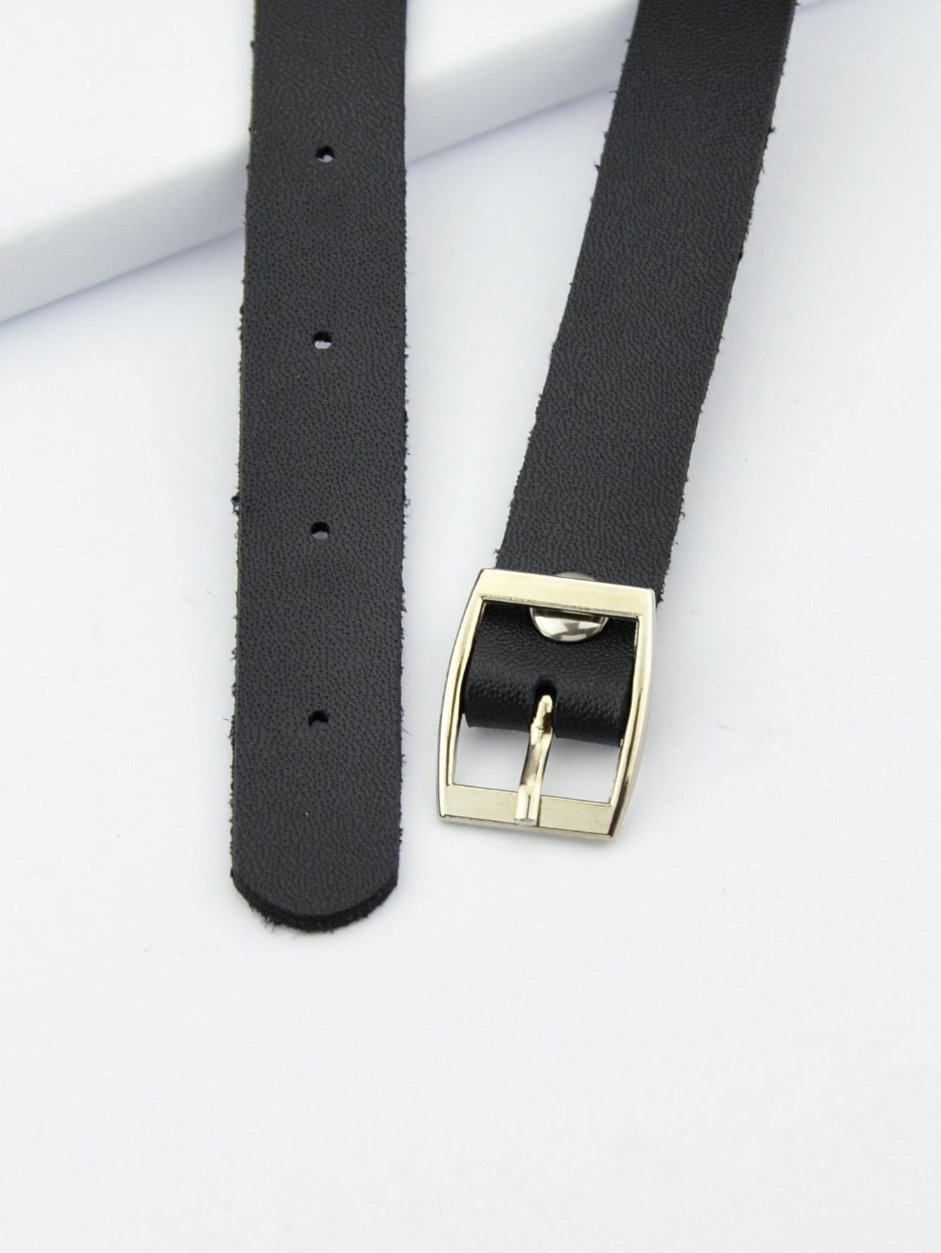 Punk Hip Hop 90s Circle Charm Belt Leather Grunge Collar Tattoo Choker Necklace