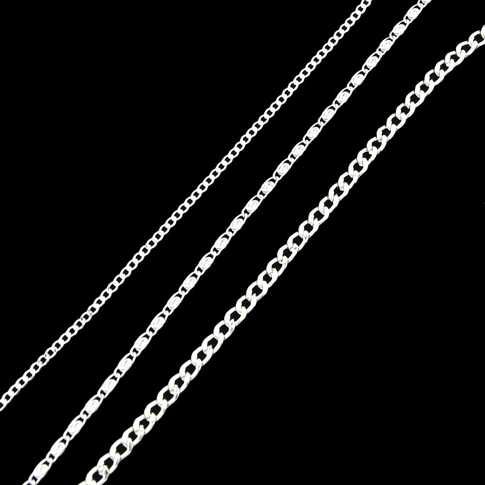 3 pcs Gold Silver Chain Boho Chic Minimalist Necklace Women Accessories Jewelry