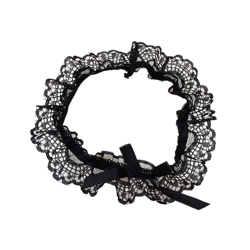 Women's Sexy Thigh Lace Bowknot Elastic Leg Chain Halloween Party Cosplay