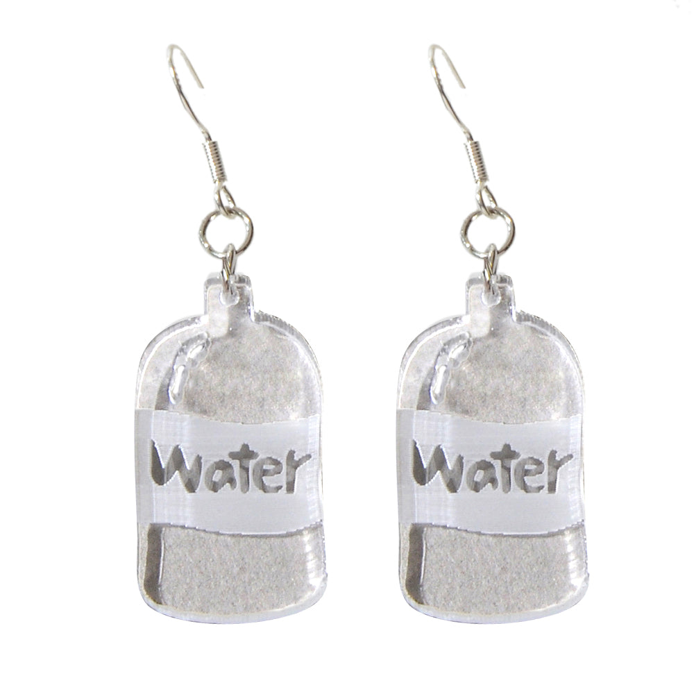Korean Acrylic Transparent Trendy Resin Water Drop Cup Designer Jewelry Earrings
