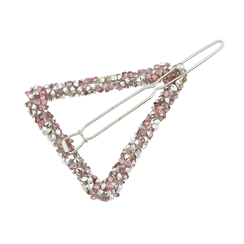 Rhinestone Triangle Hairgrips Wedding Party Hair Clips Hair Barrettes Accessory