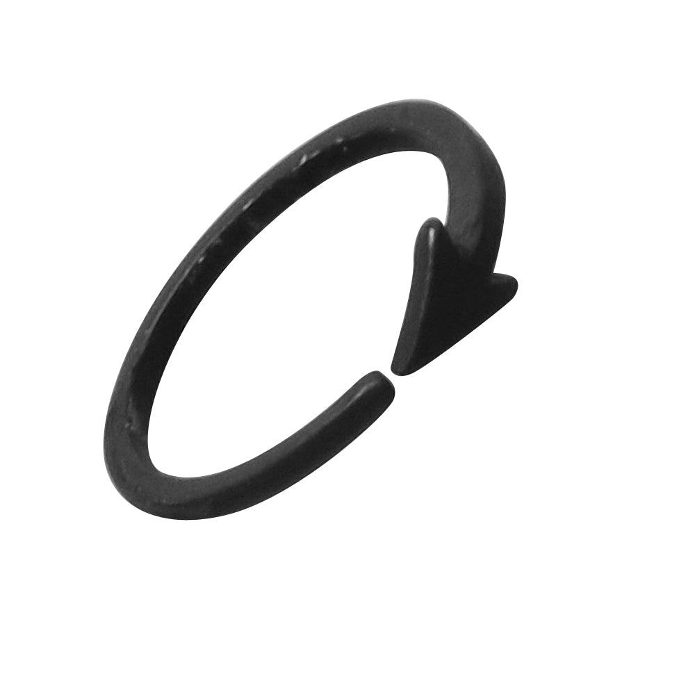 Statement Minimalist Jewellery Black Gold Silver Arrow Punk Finger Knuckle Rings