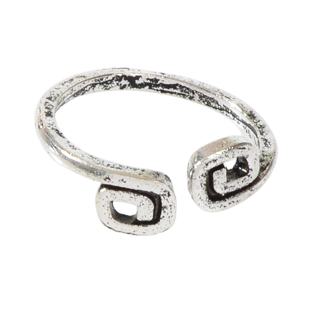 1pc American Ethnic Antique Silver Geometric Toe Ring Finger Foot Jewellery Gift