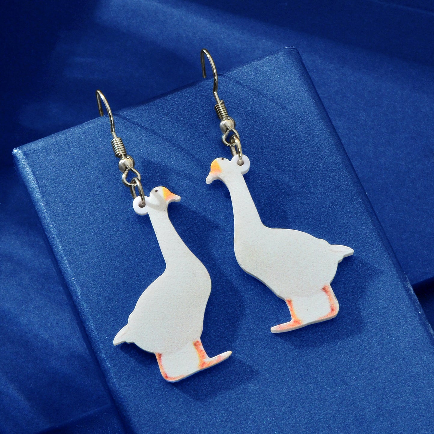 Cute Animal Drop Earrings Set 16 Pairs Acrylic Cartoon Squirrel Elephant Parrot Bunny Fun Fashion Jewelry