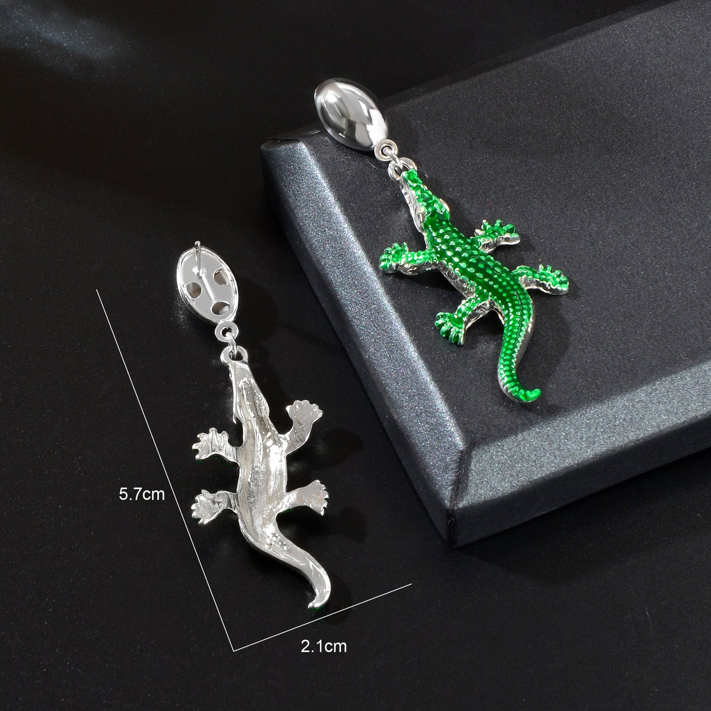 New Design Creative Animal Accessories Crocodile Dangle Earrings Daily Night out Pub Jewelry