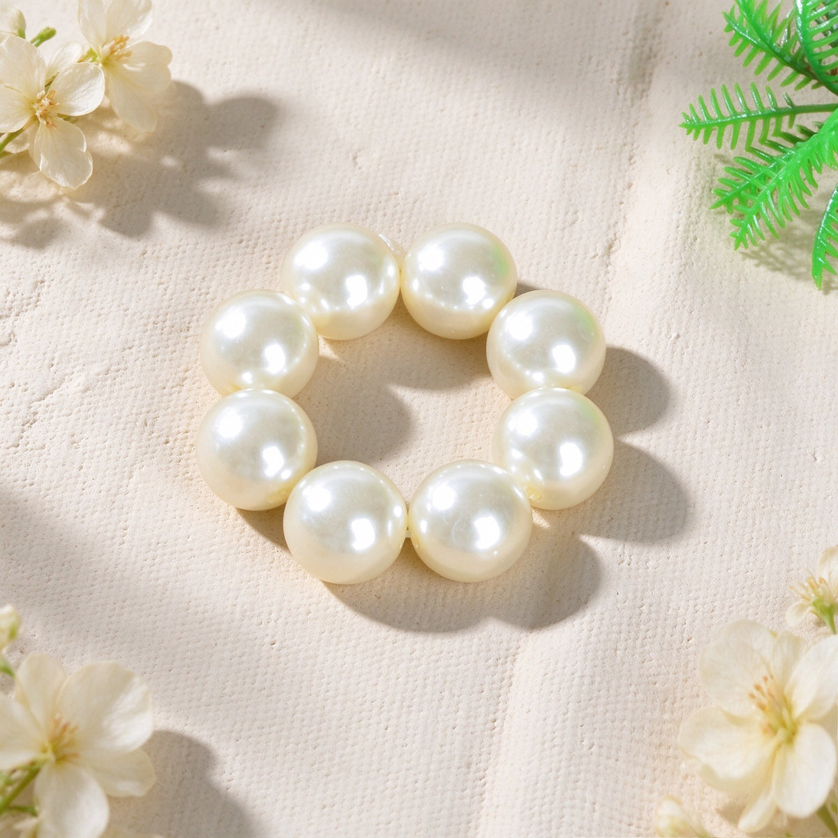 Elegant Faux Pearl Elastic Hair Band Party Wedding Bridesmaid Hair Accessories