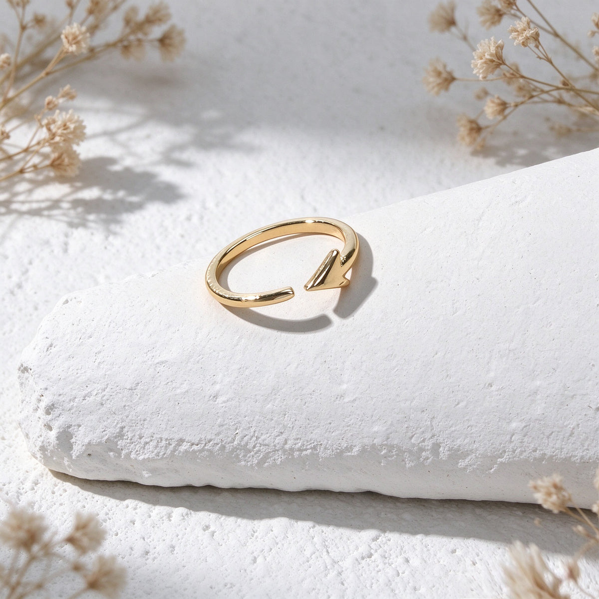 Arrow Shape Open Toe Ring Minimalist Band Fashion Summer Beach Foot Jewelry Gift