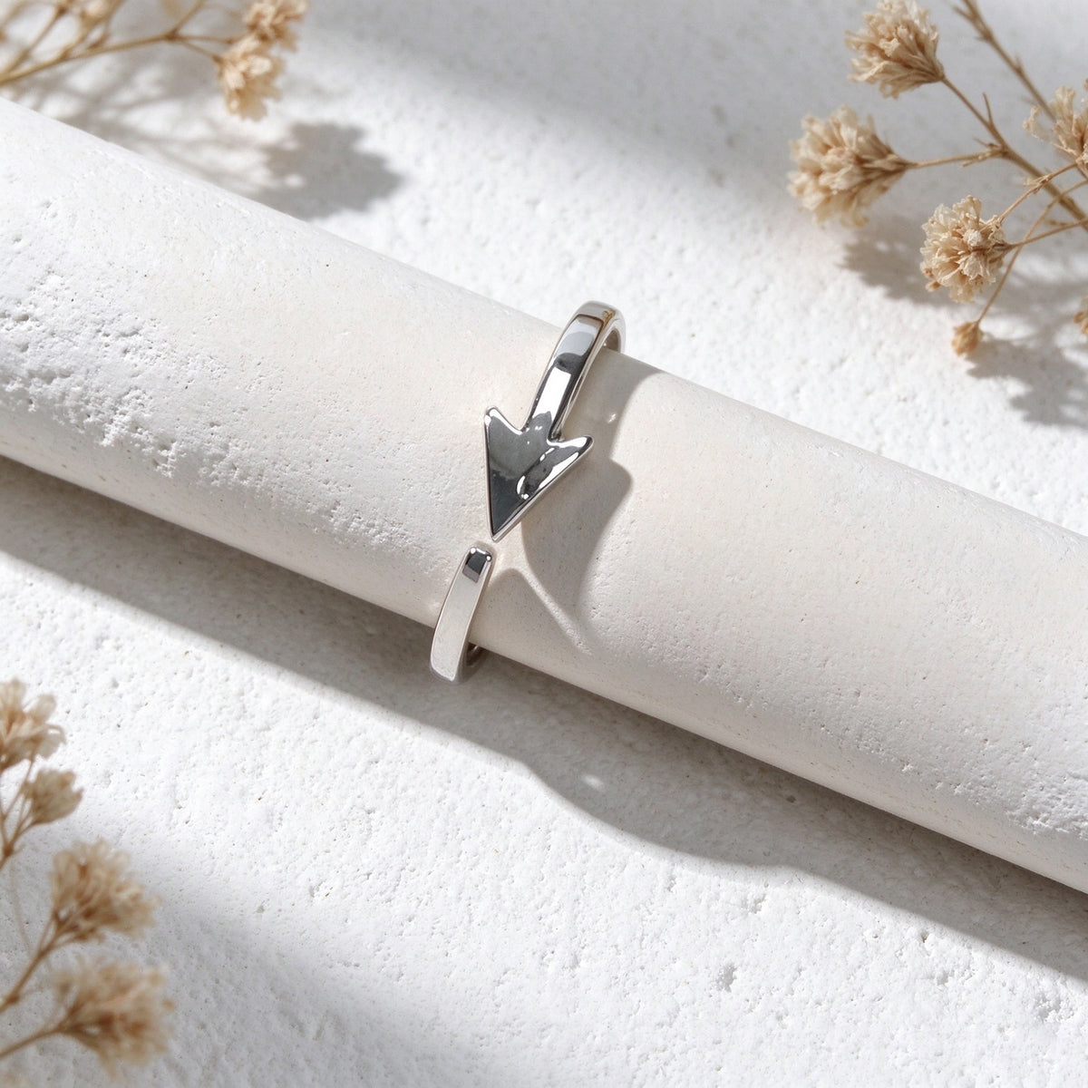 Arrow Shape Open Toe Ring Minimalist Band Fashion Summer Beach Foot Jewelry Gift