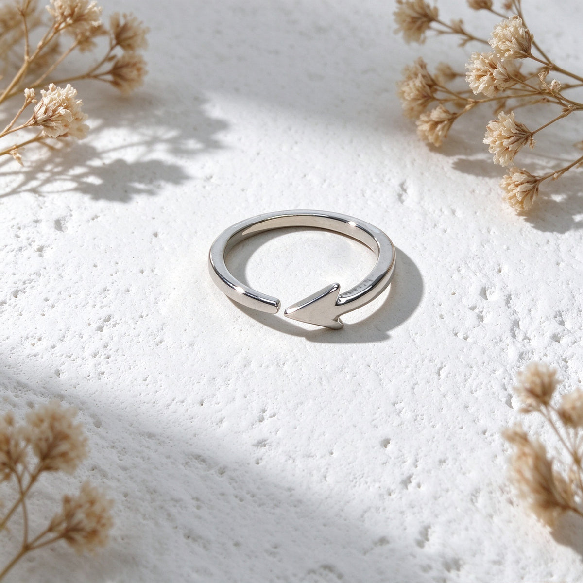 Arrow Shape Open Toe Ring Minimalist Band Fashion Summer Beach Foot Jewelry Gift