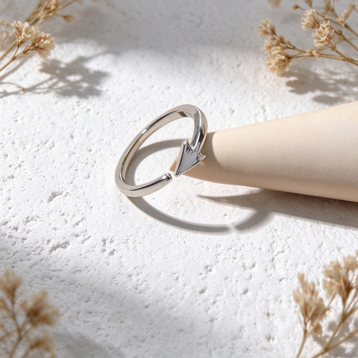 Arrow Shape Open Toe Ring Minimalist Band Fashion Summer Beach Foot Jewelry Gift