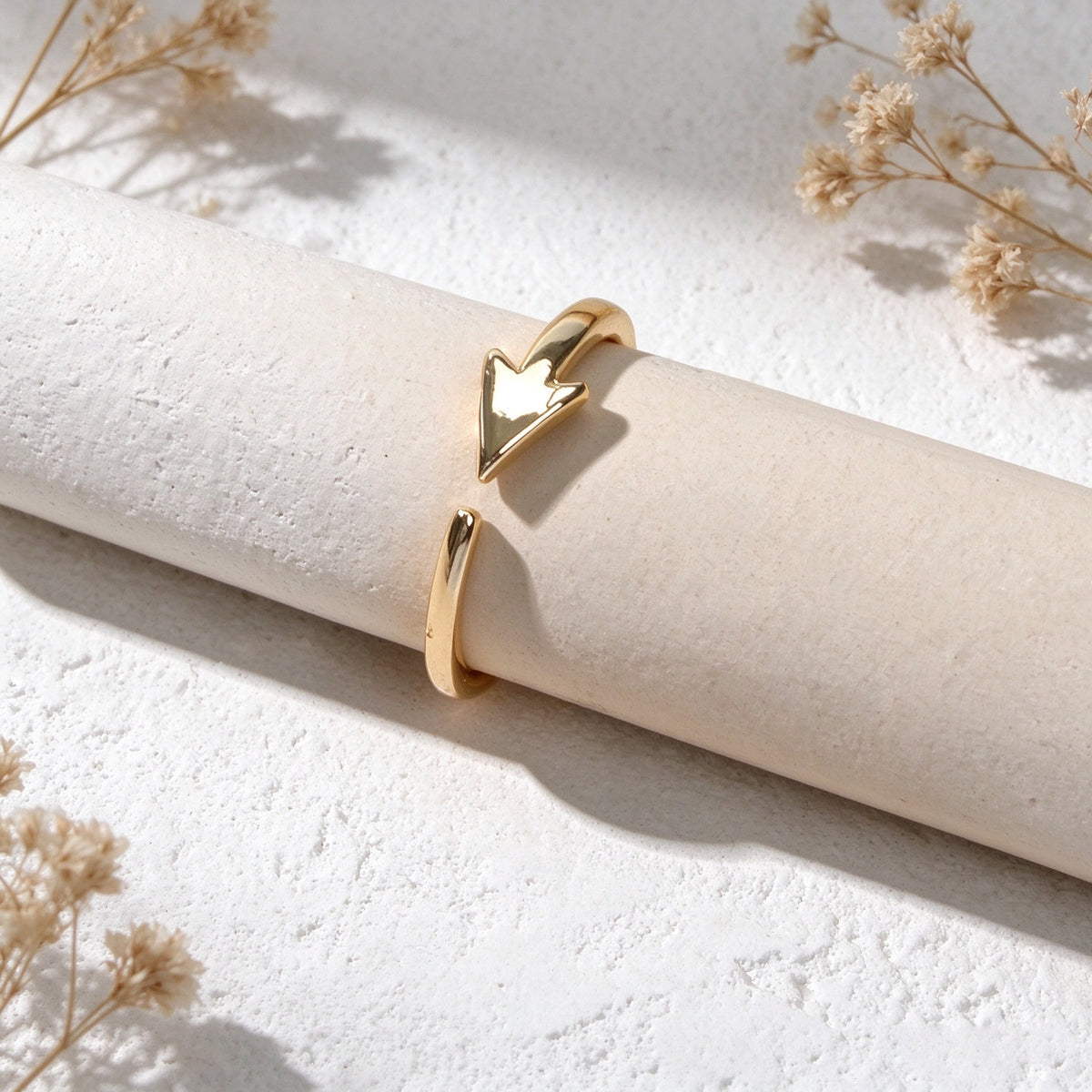 Arrow Shape Open Toe Ring Minimalist Band Fashion Summer Beach Foot Jewelry Gift