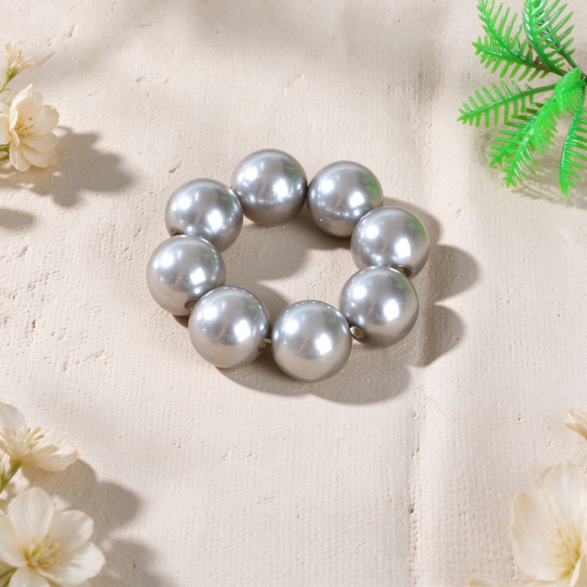 Elegant Faux Pearl Elastic Hair Band Party Wedding Bridesmaid Hair Accessories