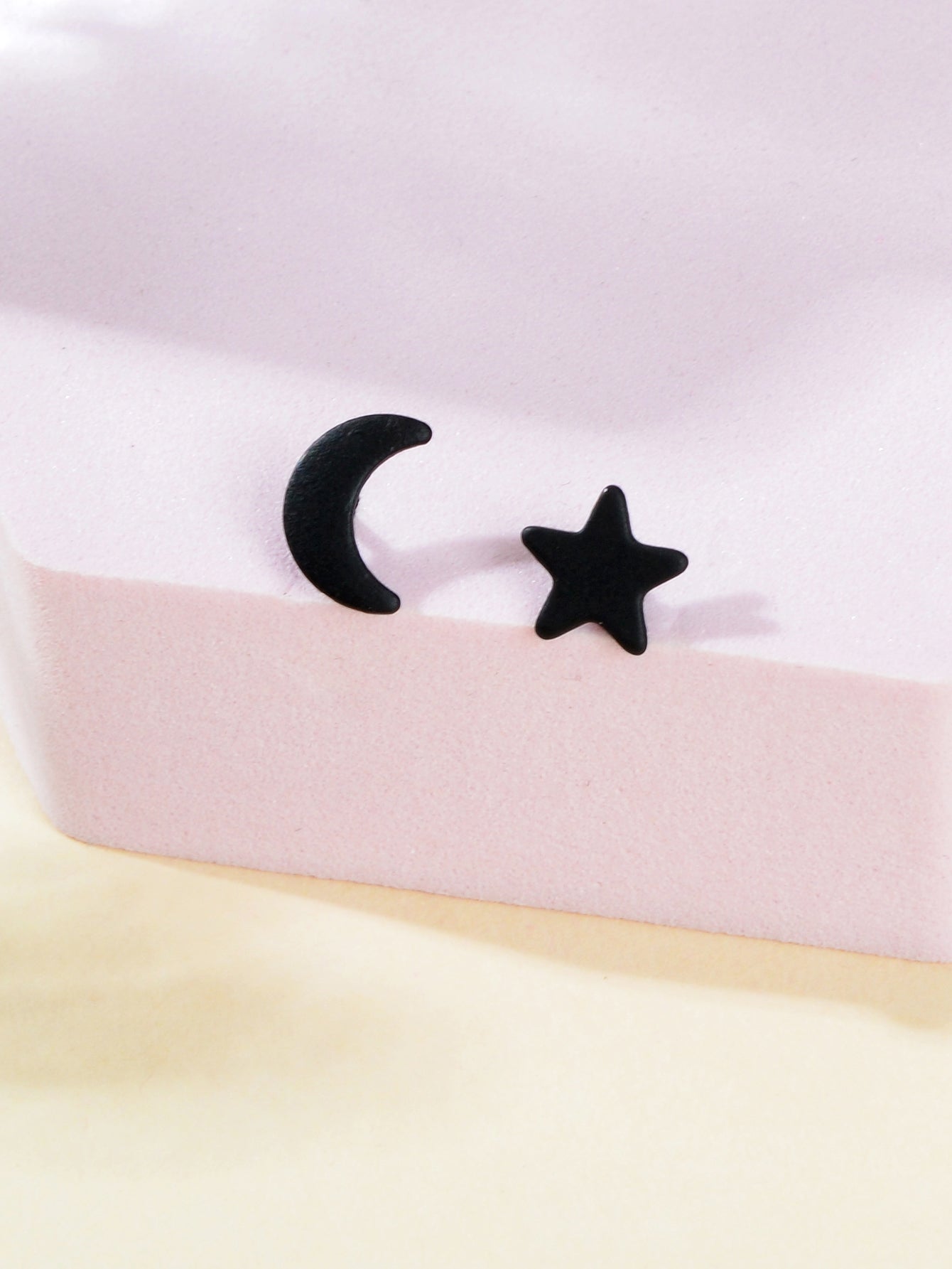 Starry Night Delight Moon and Stars Stud Earrings - Sparkle Under the Moonlight